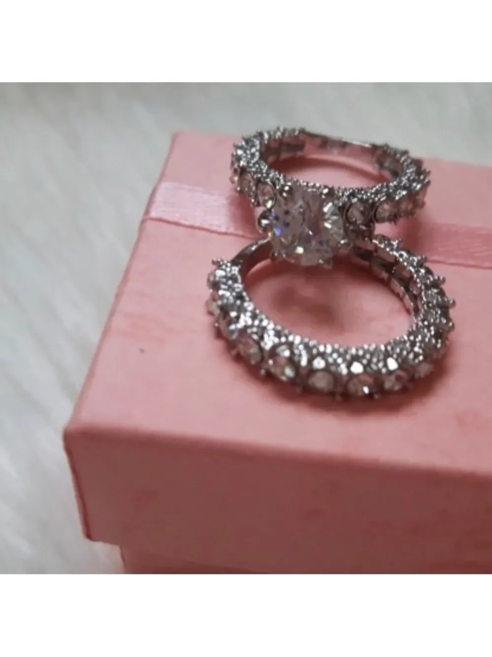 925 INFINTY WEDDING RING SIZE